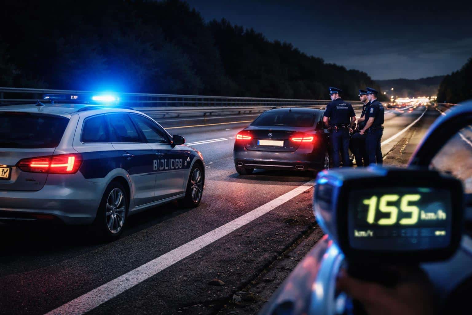 155 km/h ohne Führerschein
