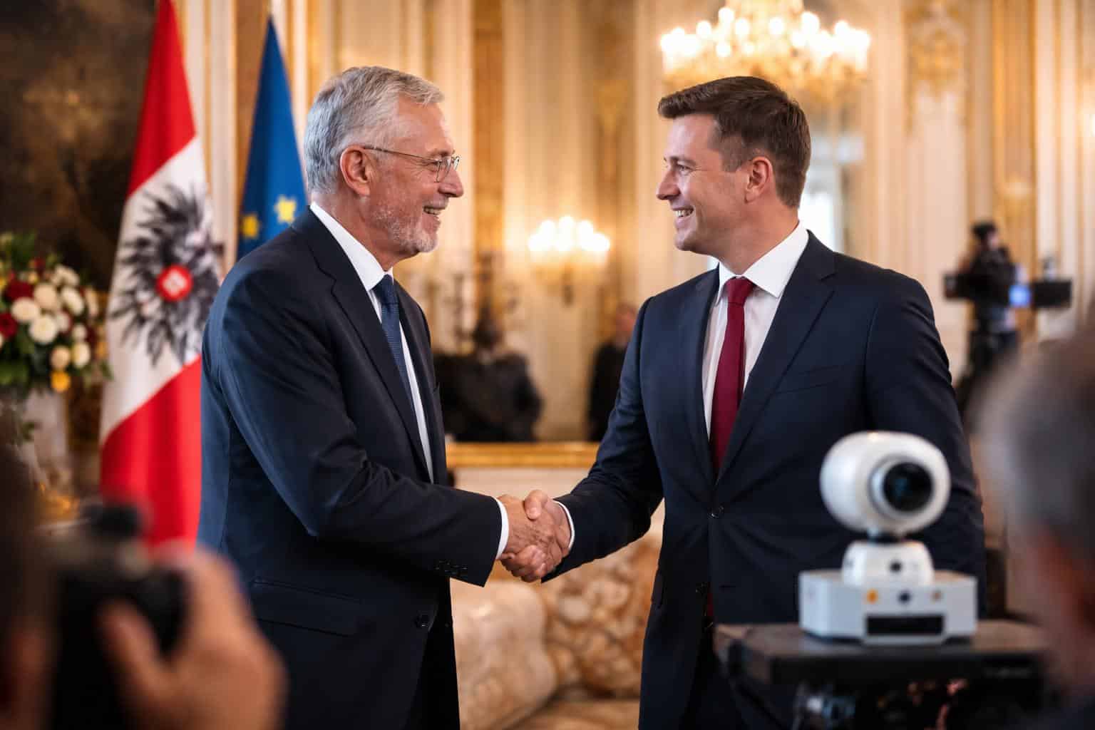 Bundespräsident lobt Daniel Fellner an