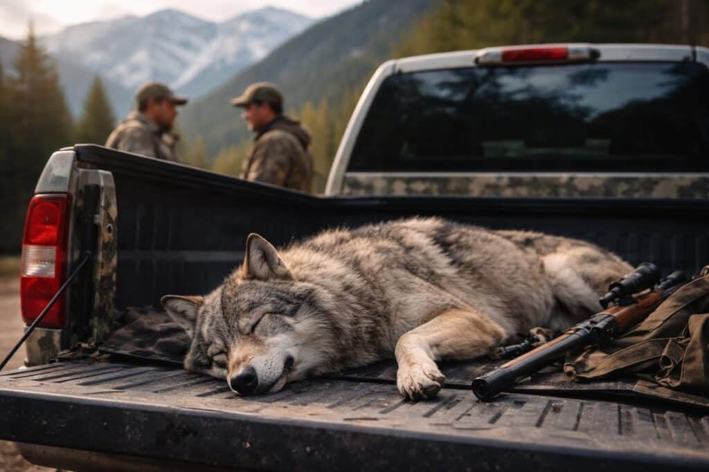 Heuer bereits sieben Wölfe abgeschossen