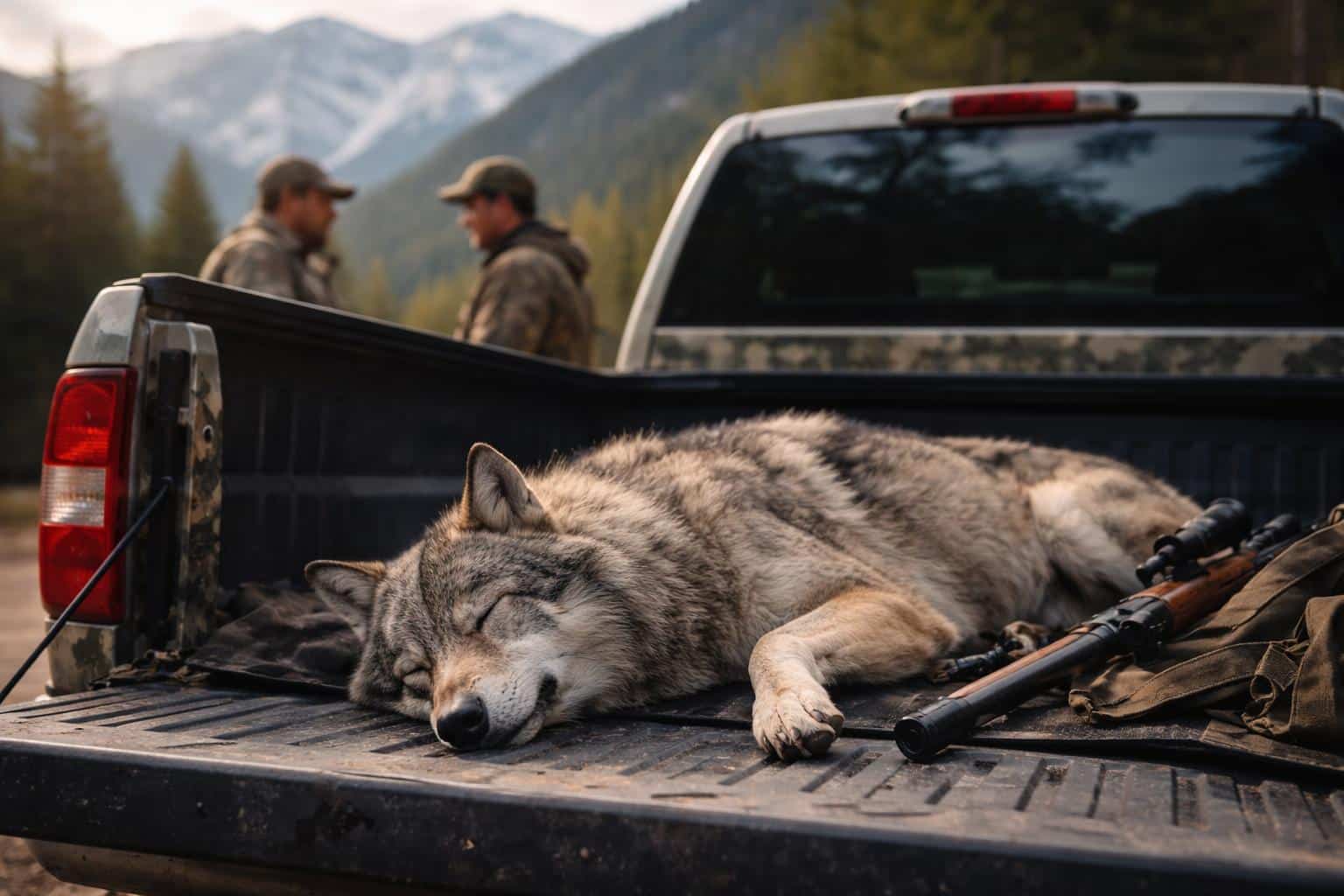 Heuer bereits sieben Wölfe abgeschossen