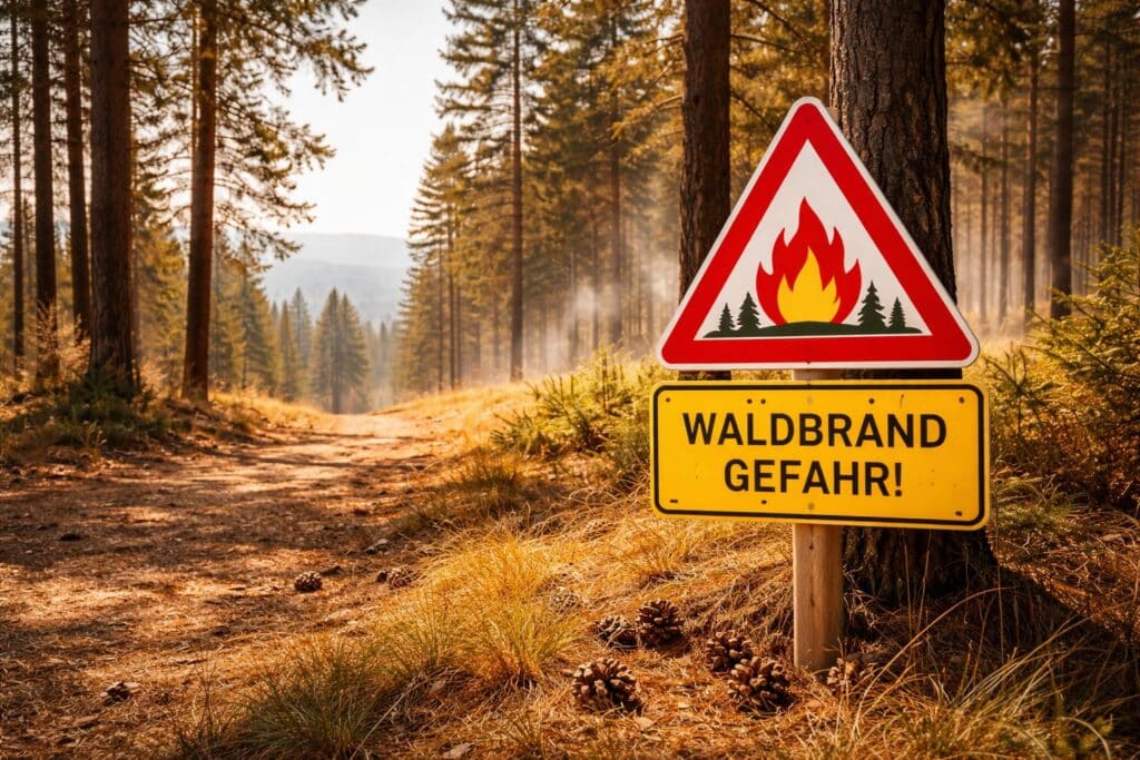 Waldbrandgefahr bleibt hoch