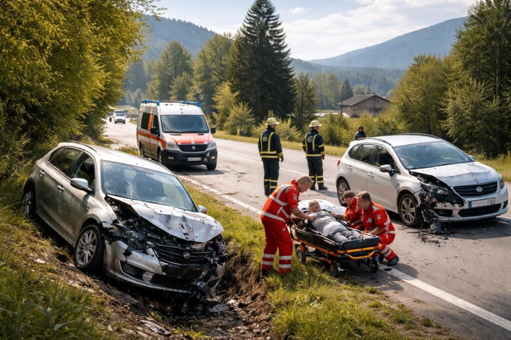 Verkehrsunfall mit Personenschaden
