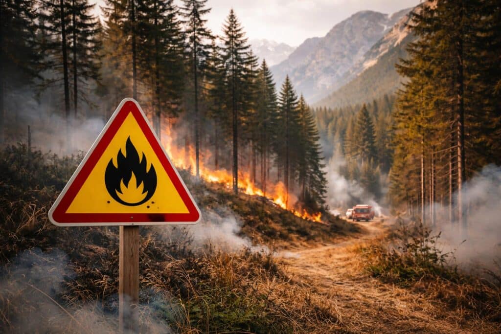 Kein Regen: Waldbrandgefahr in Kärnten und Osttirol spitzt sich zu