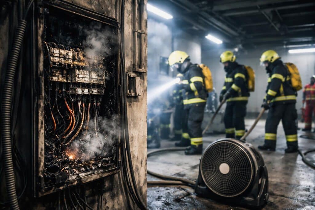 Brand in St. Michael ob Bleiburg: Defekter Sicherungskasten als Ursache