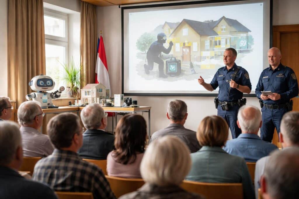 Viele Gäste bei Sicherheitsvortrag
