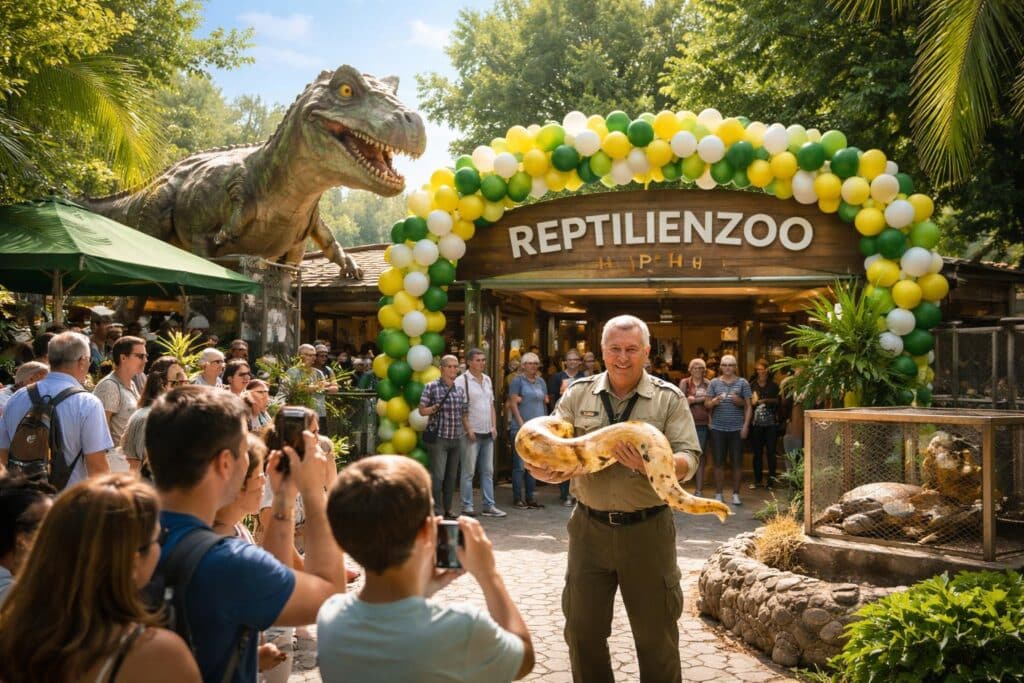 Fotos vom Fest: Reptilienzoo Happ ist für nächsten 50 Jahre gewappnet