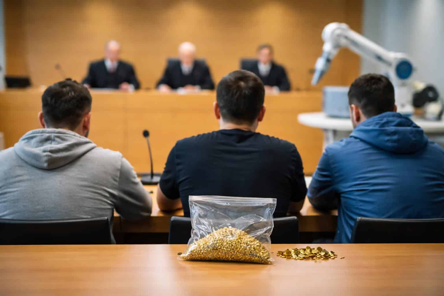 Prozess gegen Golddiebe bei Infineon