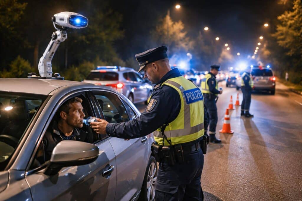 Landesweite Schwerpunktaktion der Landesverkehrsabteilung