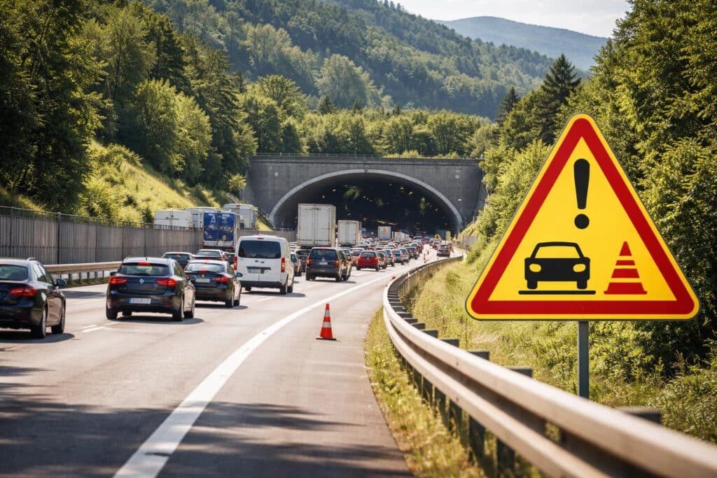 A2 Süd Autobahn, Graz Richtung Klagenfurt