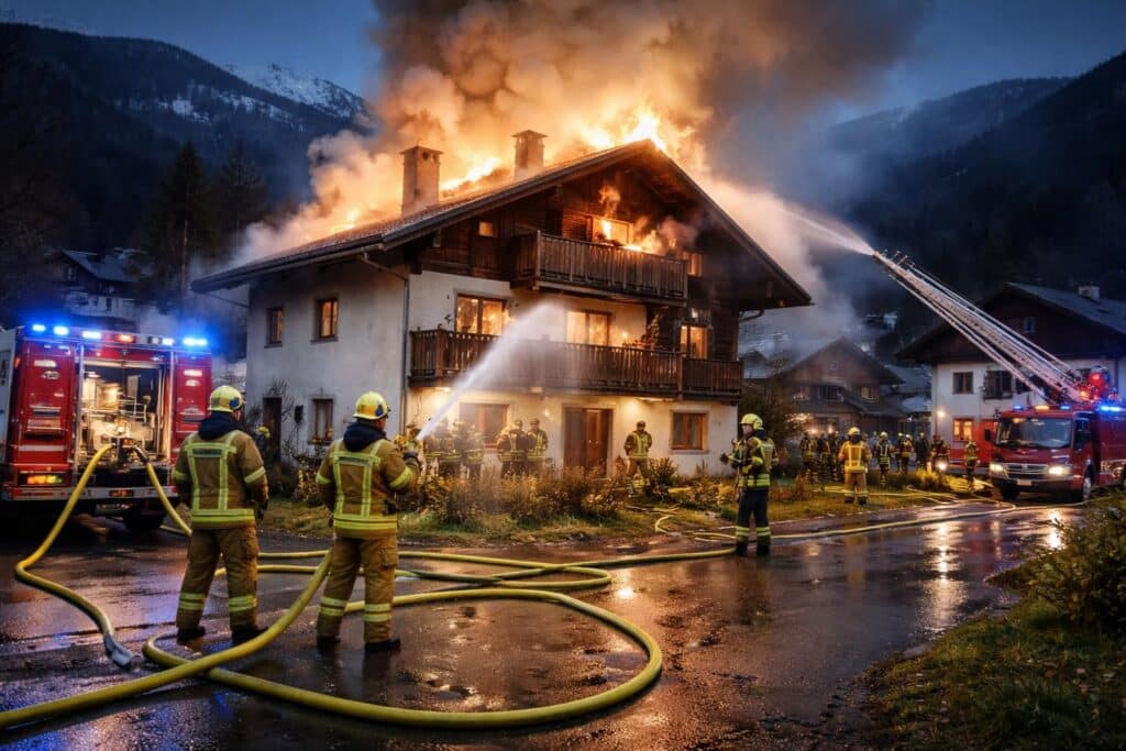 Brandgeschehen im Bezirk Spittal/Drau
