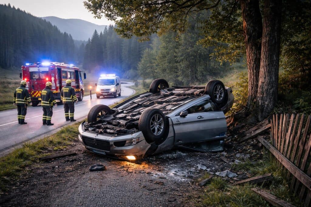 Verkehrsunfall in Haidenbach