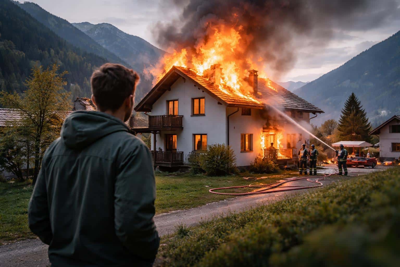Wohnhausbrand: Schock für jungen Tiroler nach Hauskauf in Kärnten