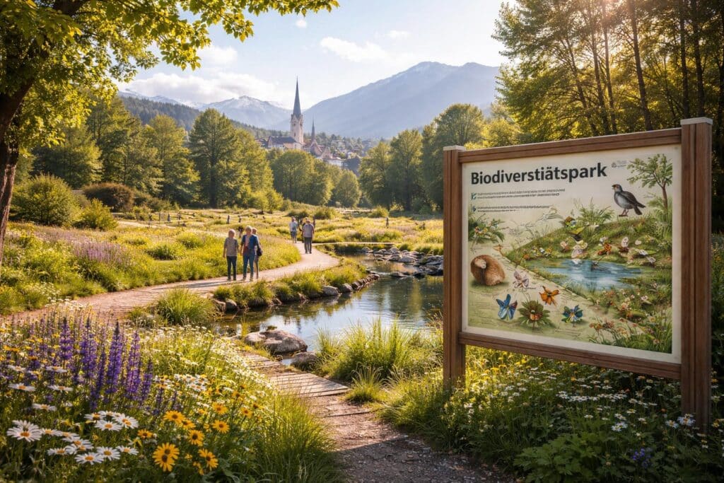 Erster Biodiversitätspark in Villach