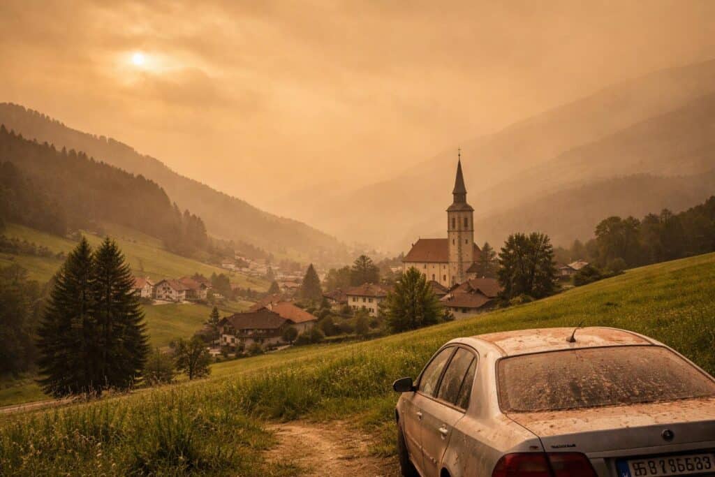Blutregen möglich: Viel Saharastaub über der Steiermark und Kärnten