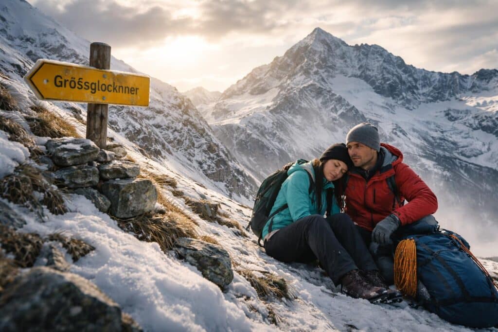 Erinnerung an Todesdrama: Junges Paar verließen am Glockner die Kräfte