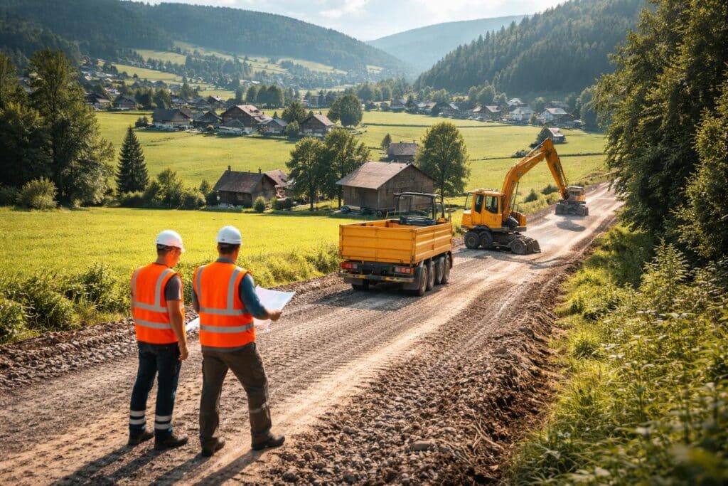 10 Millionen Euro für Kärntens ländliches Wegenetz