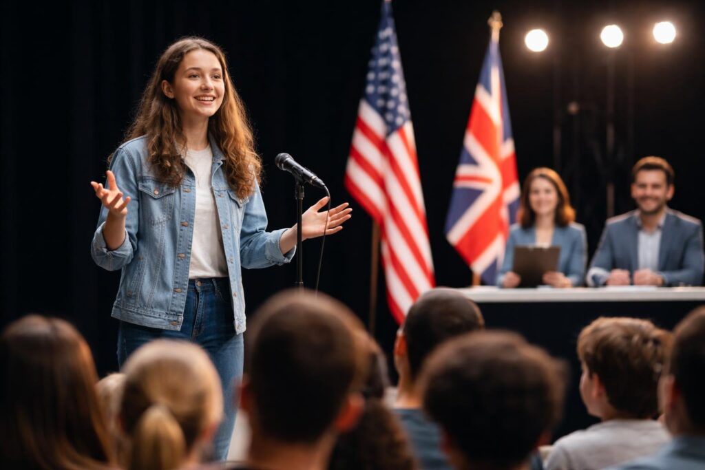 23. Englisch-Redewettbewerb: Große Bühne für junge Sprachtalente