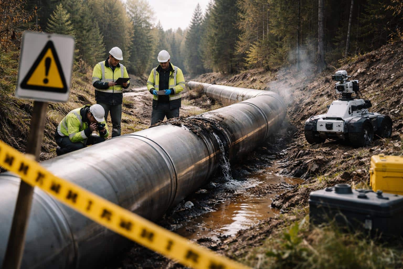 Ermittlungen zu Pipeline-Sabotage