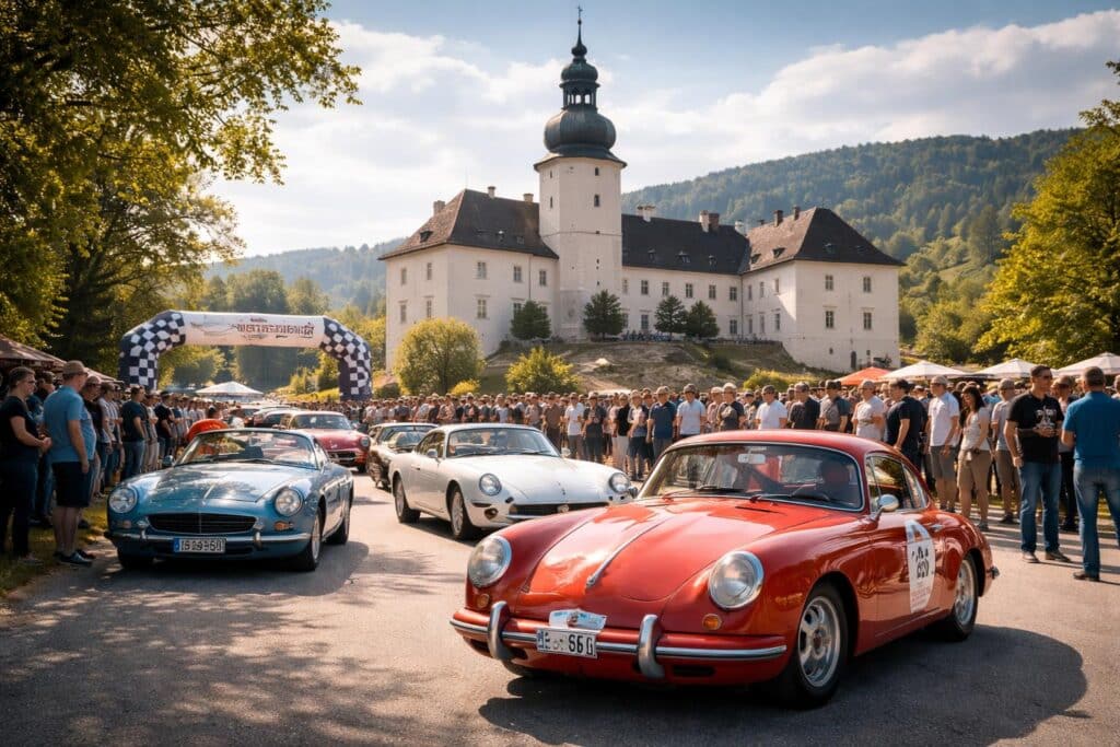 Kraigerberg Classic Rallye startet beim Schloss Töscheldorf