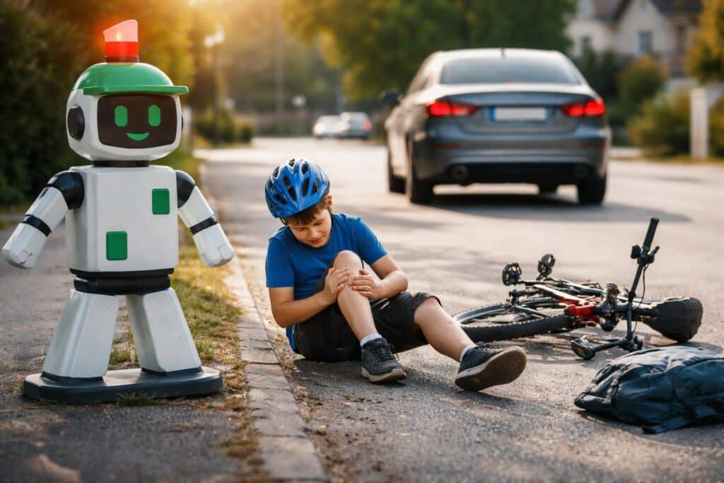 Kind angefahren und geflüchtet