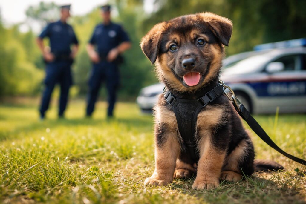 Gestatten, Tosca! So süß ist Kärntens Polizeihunde-Nachwuchs