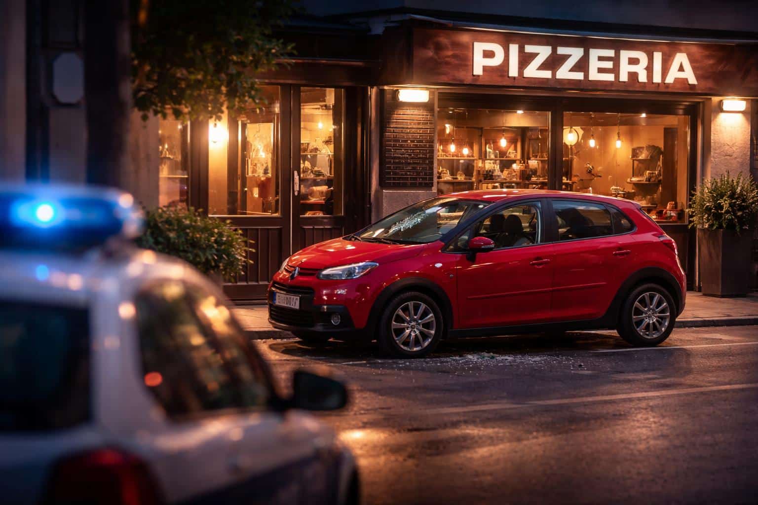 Pizza bestellt, Auto gestohlen: Dreister Coup vor Klagenfurter Lokal