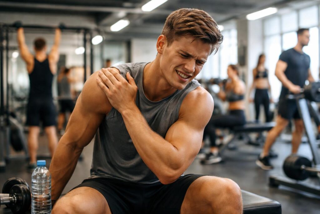 Fitnessboom ruiniert Schultern: Immer mehr Junge beim Arzt