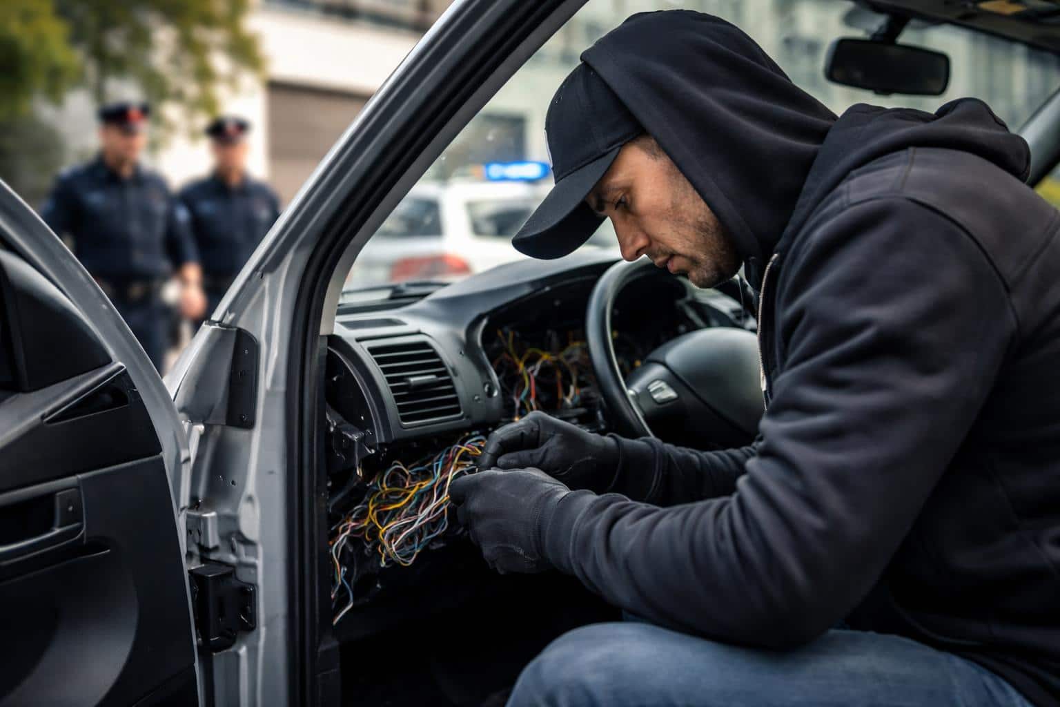 Autodieb scheiterte am Kurzschließen