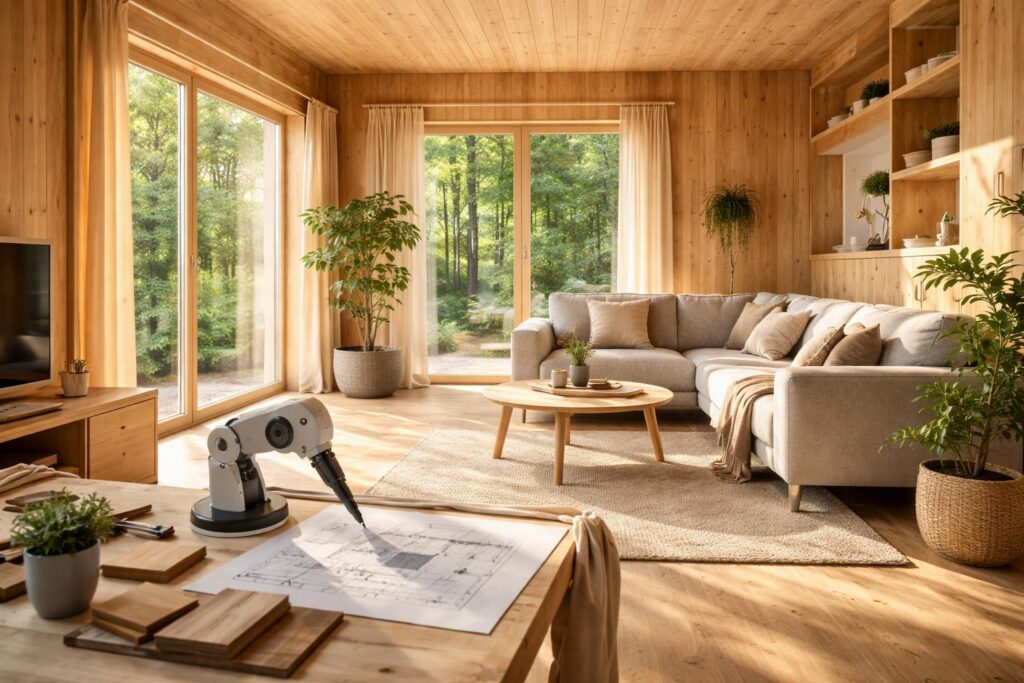 Vom Wald ins Wohnzimmer