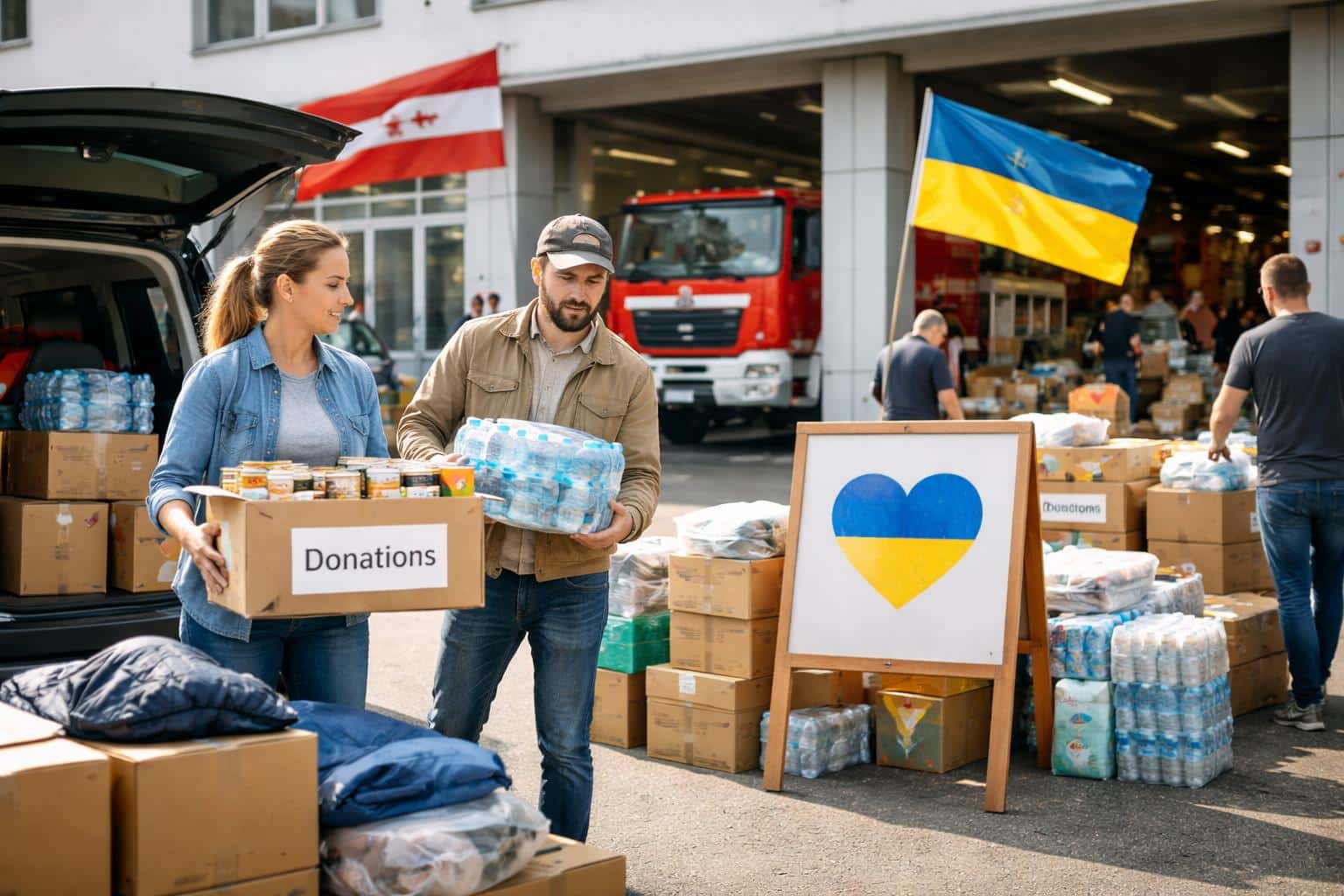 Villach startet wieder Ukraine-Hilfsaktion