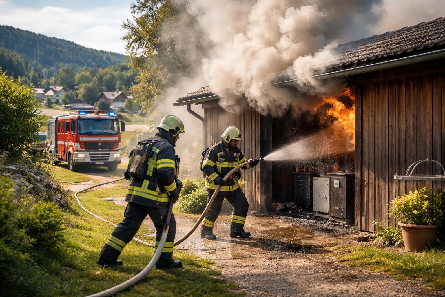 Brandereignis im Bezirk Völkermarkt