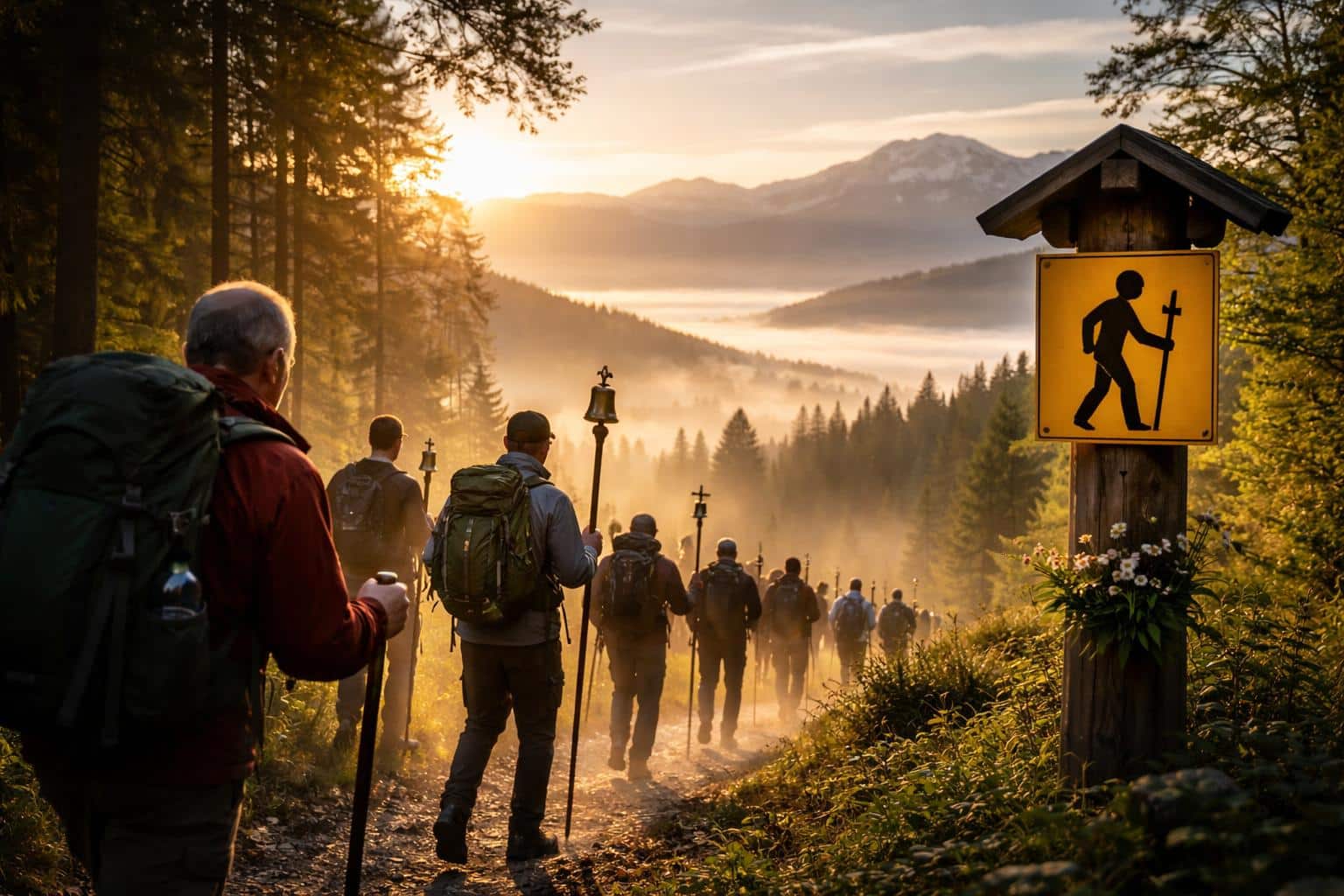 Vierbergelauf 2026: Die ersten Vierbergler machen sich schon auf den Weg