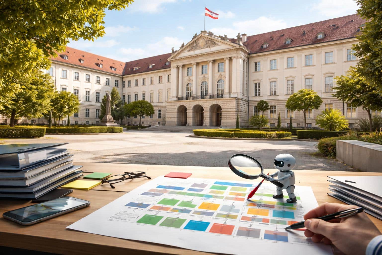 Landesregierung reduziert Abteilungen