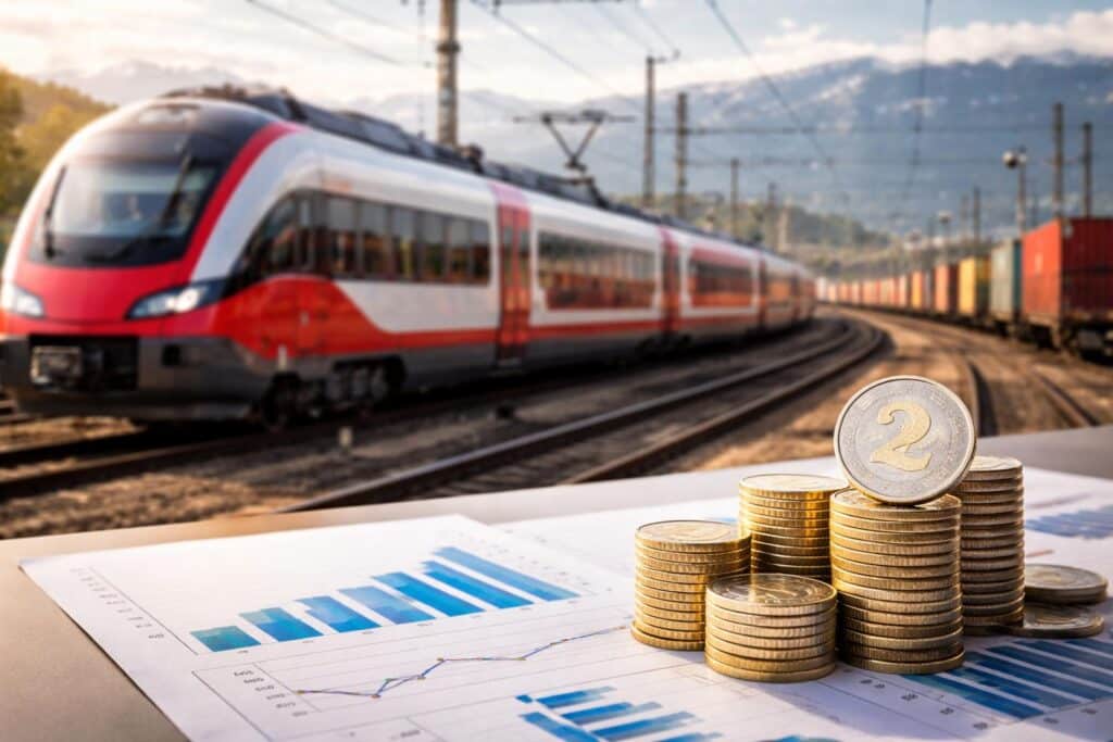 ÖBB mit Gewinn trotz dickem Minus