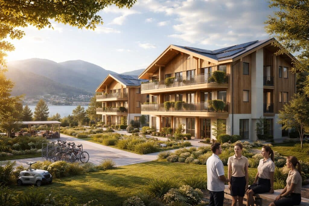 Pilotprojekt „TeamHaus“: Mitarbeiterhaus in Velden geplant