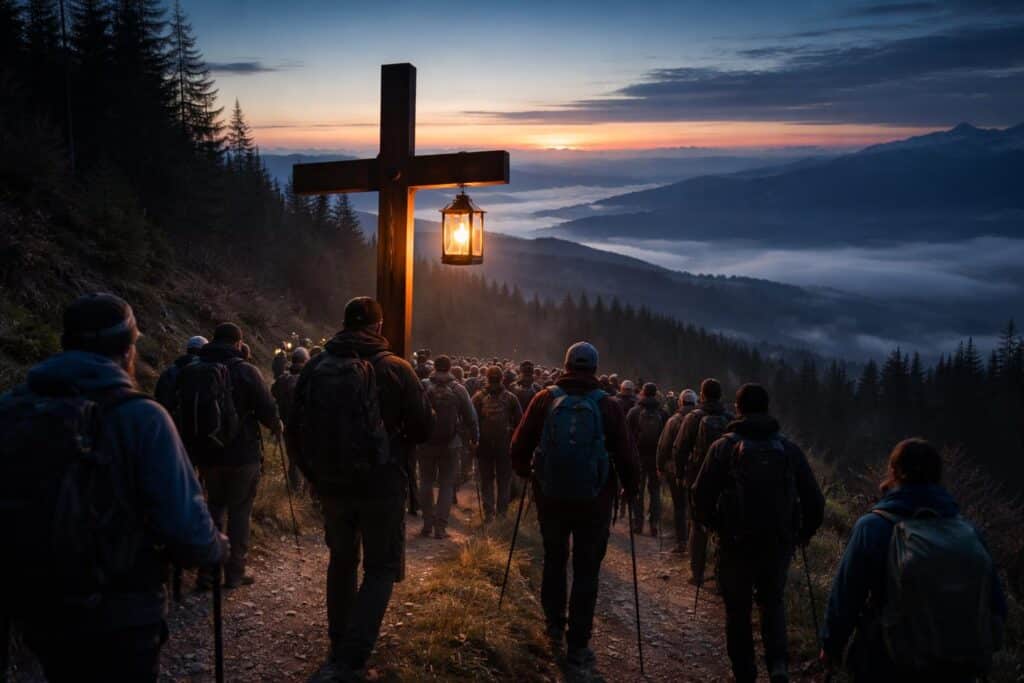 Die Vierbergeläufer wallfahrten wieder