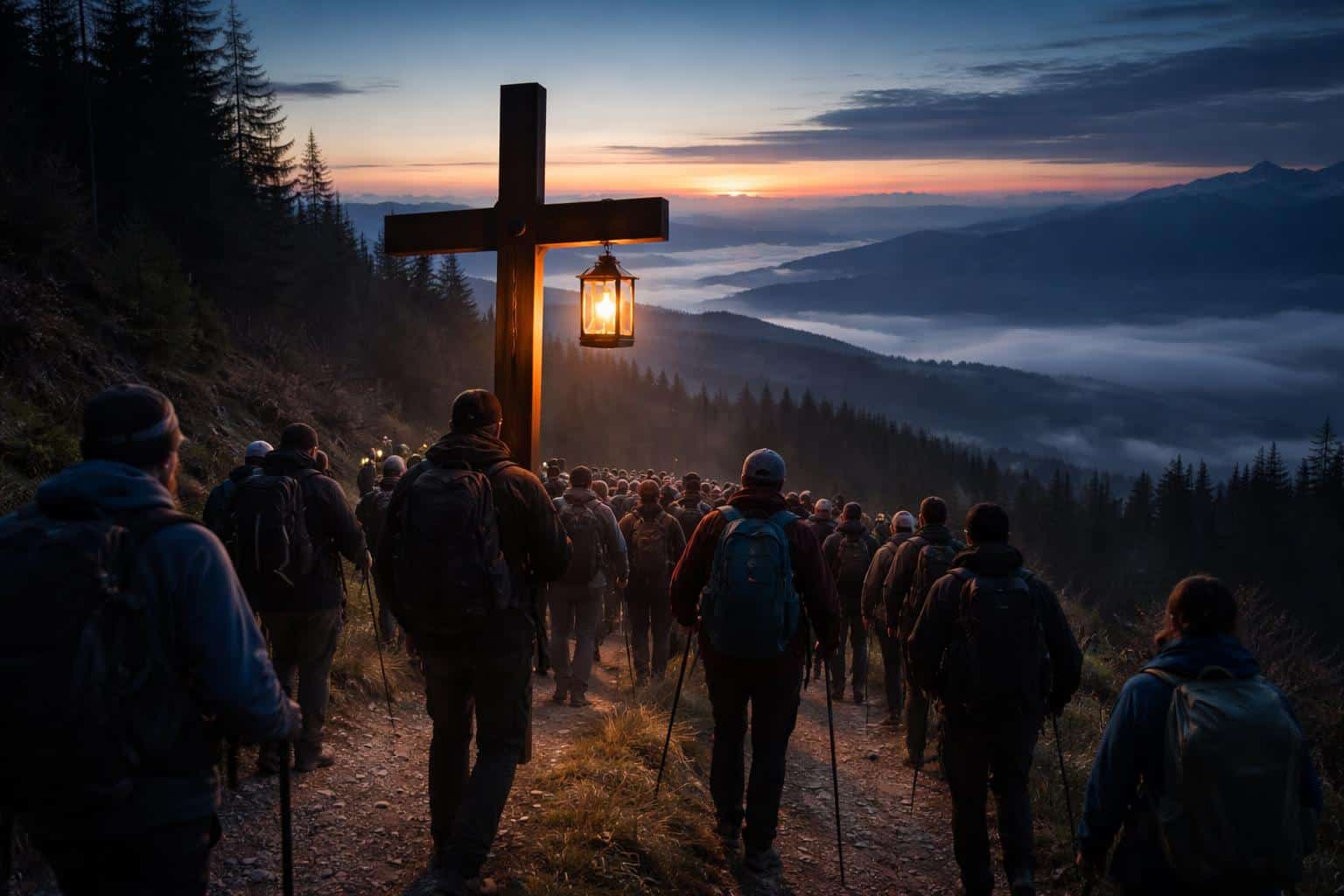 Die Vierbergeläufer wallfahrten wieder