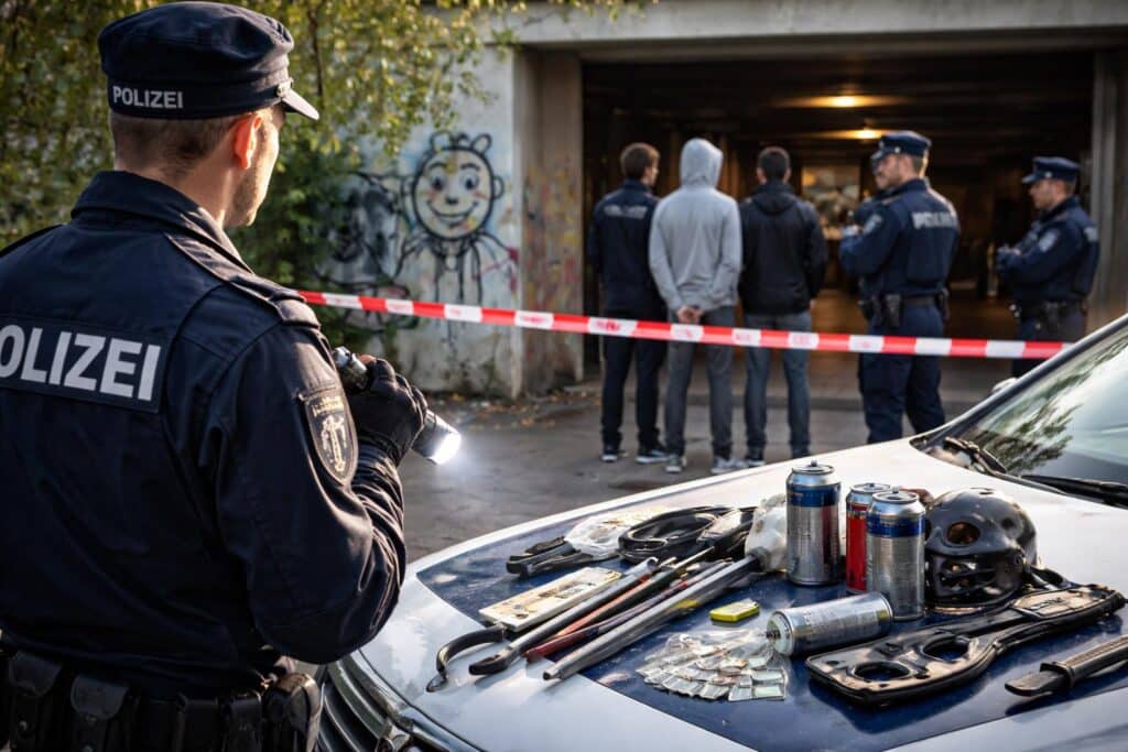 Mehrere Straftaten in Klagenfurt geklärt