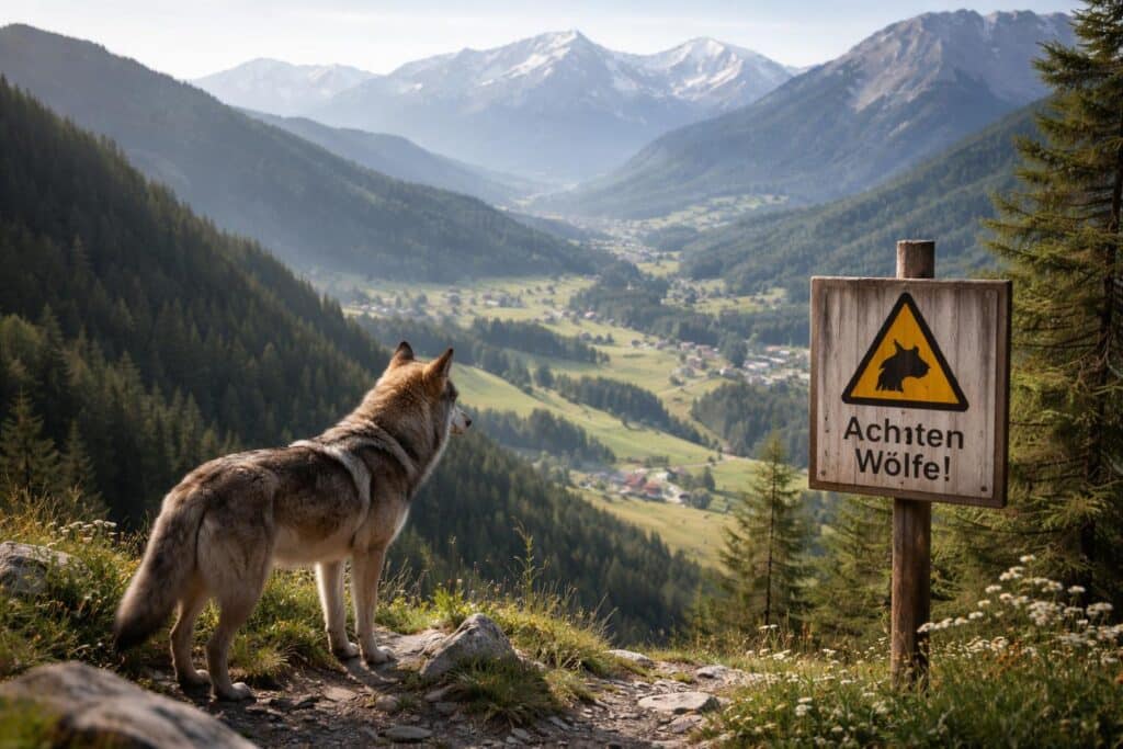 3500 Tiere beim Nachbarn: Wolfs-Zuzug wird zum Problem für Kärnten