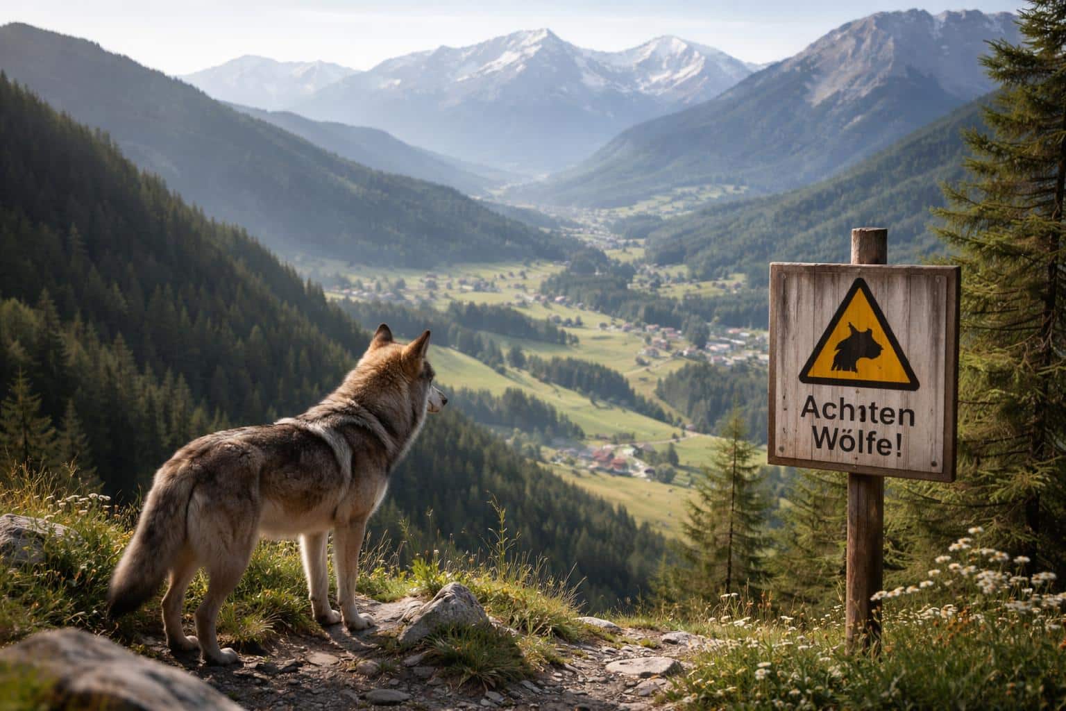 3500 Tiere beim Nachbarn: Wolfs-Zuzug wird zum Problem für Kärnten