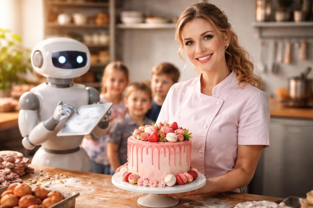 Junge, vierfache Mutter fand nach Schicksalsschlag ihre süße Berufung