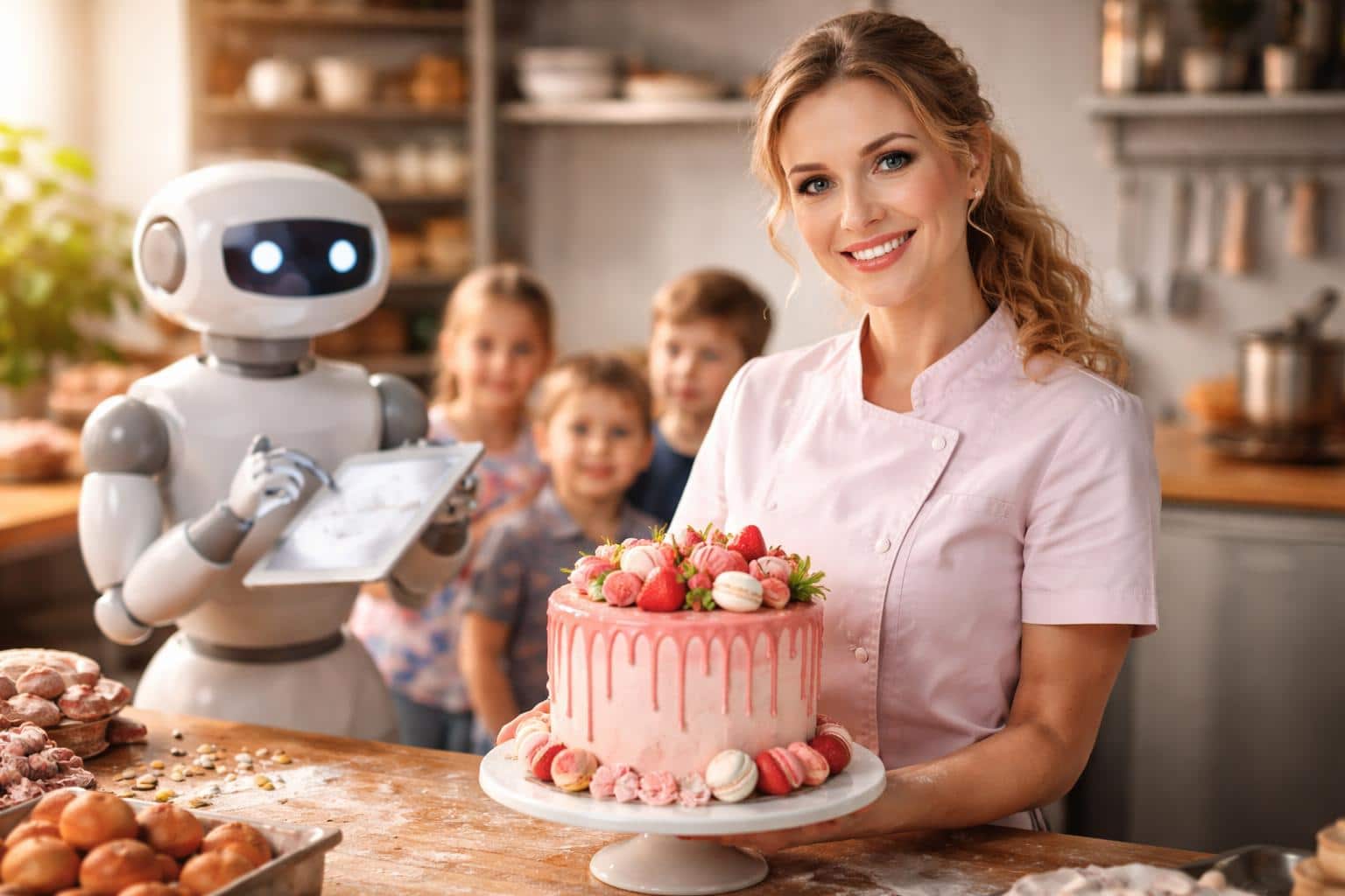 Junge, vierfache Mutter fand nach Schicksalsschlag ihre süße Berufung