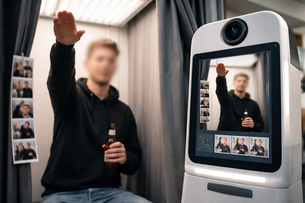 Fotos mit Hitlergruß ins Netz geladen