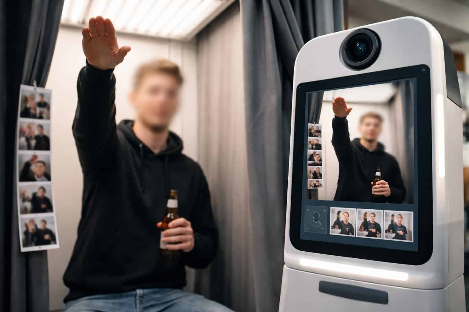 Fotos mit Hitlergruß ins Netz geladen