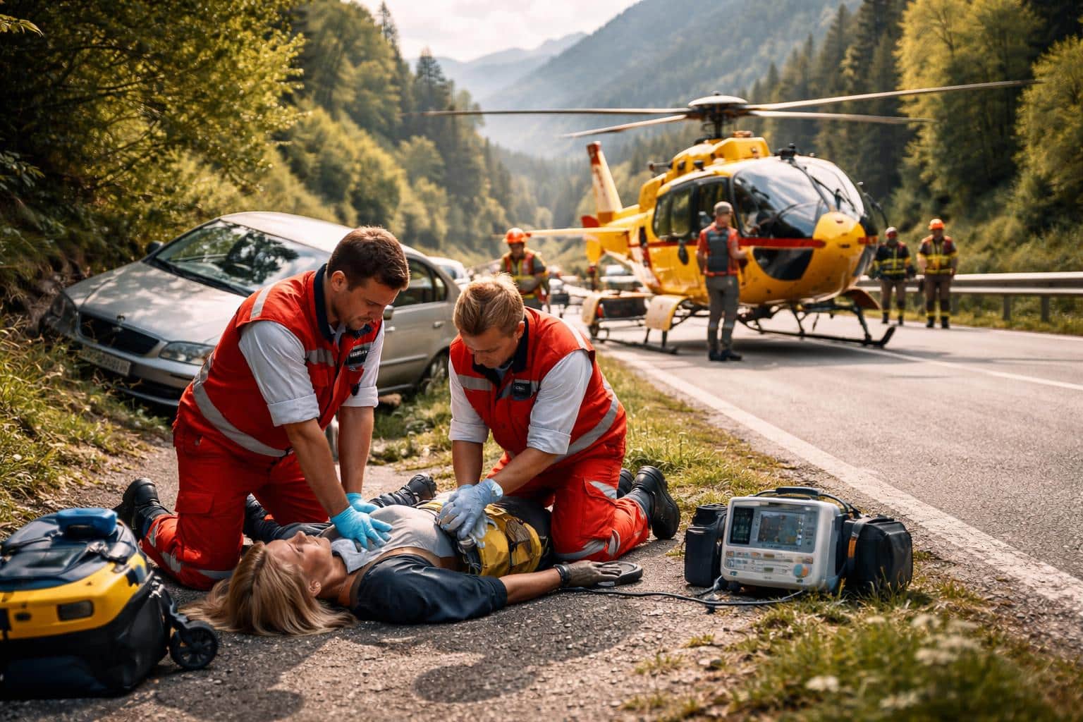 Medizinischer Notfall: Kärntnerin musste nach Unfall reanimiert werden