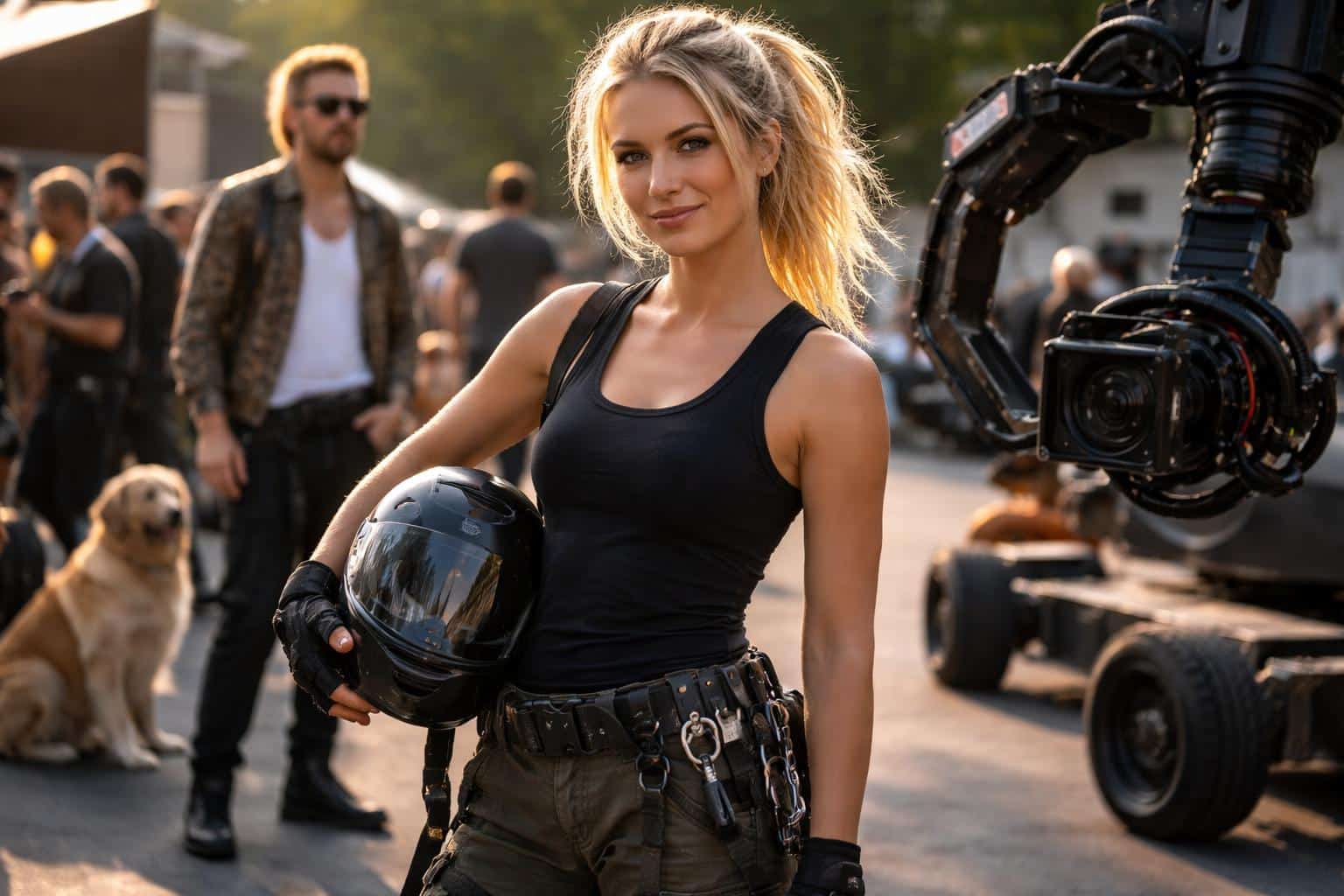 Mit Bill Kaulitz: Kärntnerin ist Stunt-Frau in neuer Netflix-Komödie