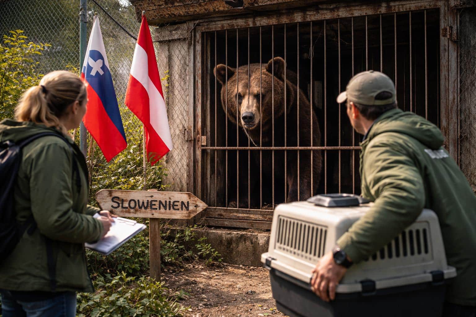 Tierschützer wollen Bären aus Slowenien nach Österreich holen
