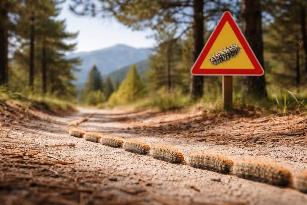 Gefahr für Mensch und Tier: Giftige Raupen krabbeln jetzt in Kärnten