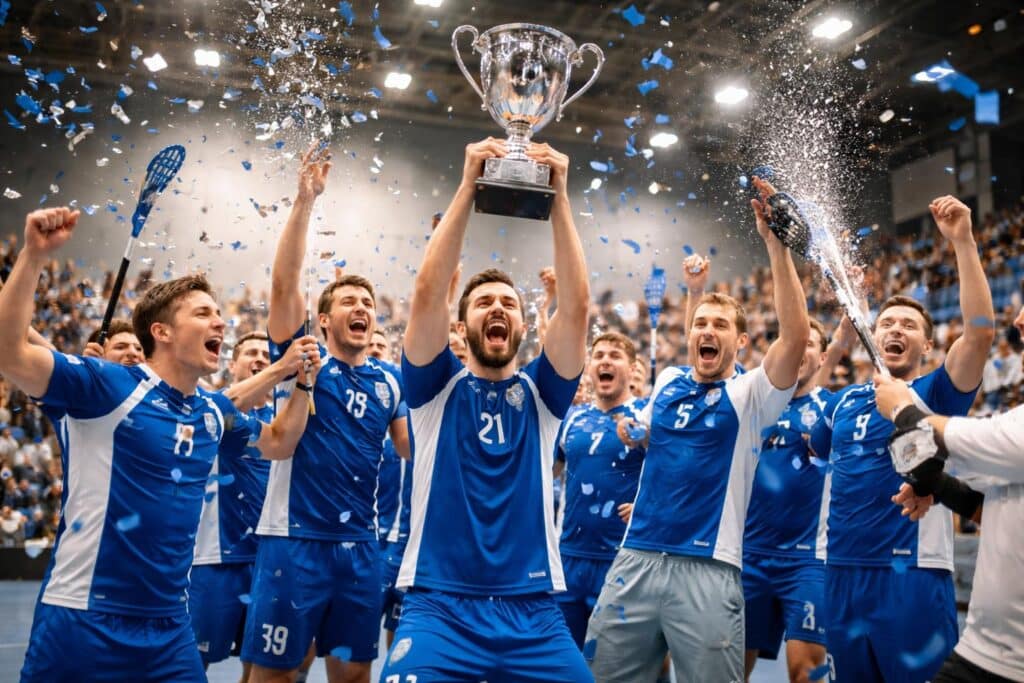 VSV Unihockey holt in Villach den Staatsmeistertitel