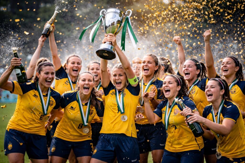 SV Oberglan Damen holen den Kärntner Frauen-Cup 2025/26